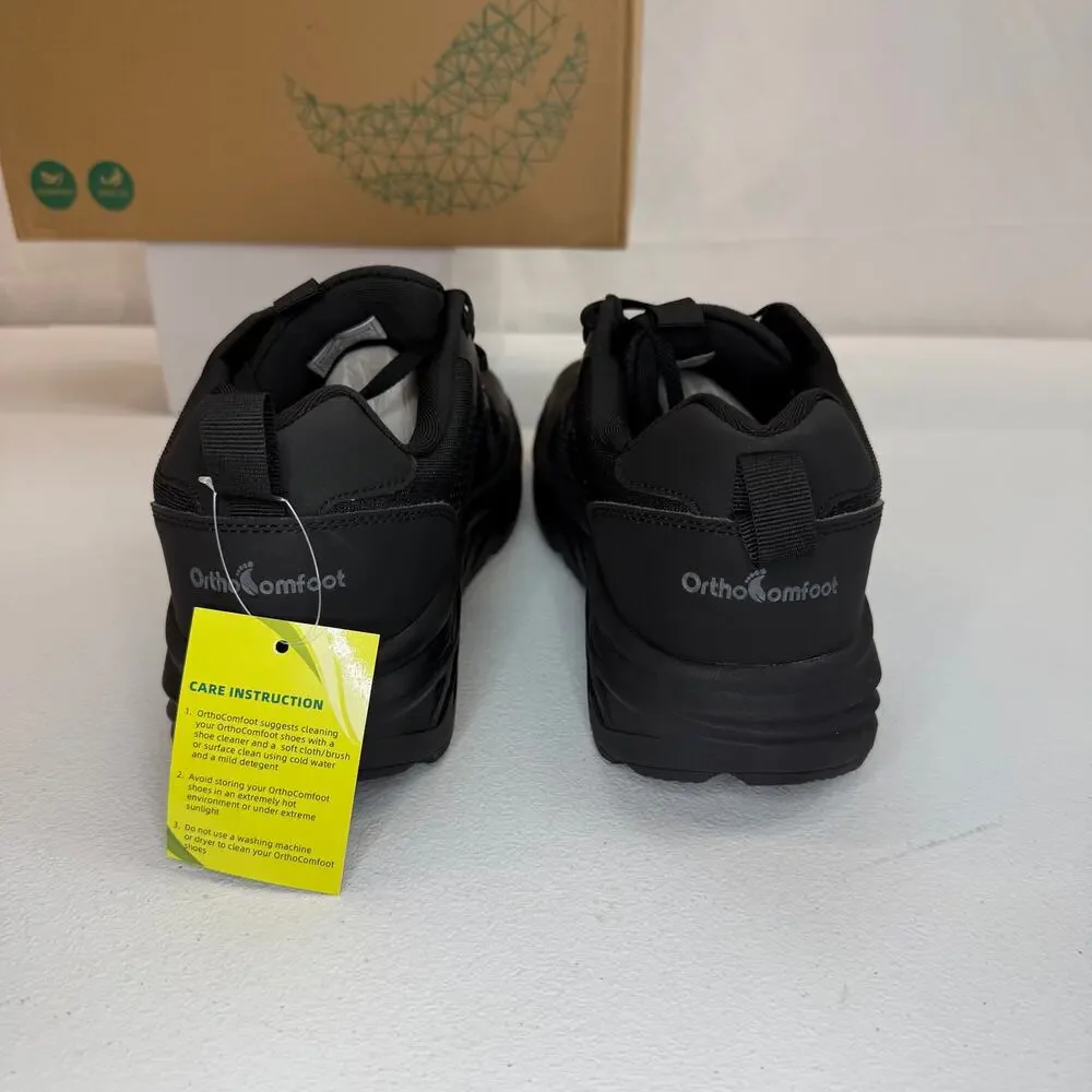 Men’s Size 9 (EU 42) OrthoComfoot WIDE Diabetic Orthopedic Walking Shoes